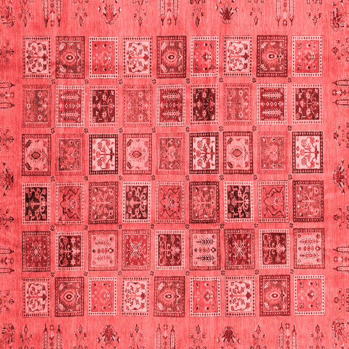 Abstract Red Modern Rug, abs3724red