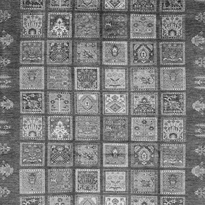 Abstract Gray Modern Rug, abs3725gry