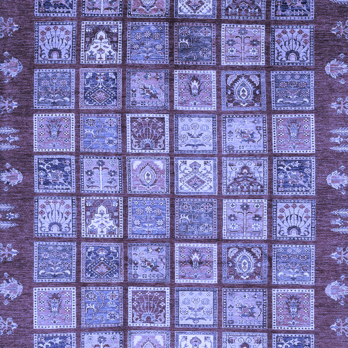 Machine Washable Abstract Blue Modern Rug, wshabs3725blu