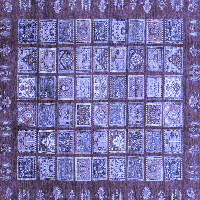 Square Machine Washable Abstract Blue Modern Rug, wshabs3725blu