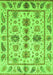 Abstract Green Modern Rug, abs3726grn