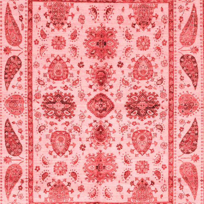 Abstract Red Modern Area Rugs