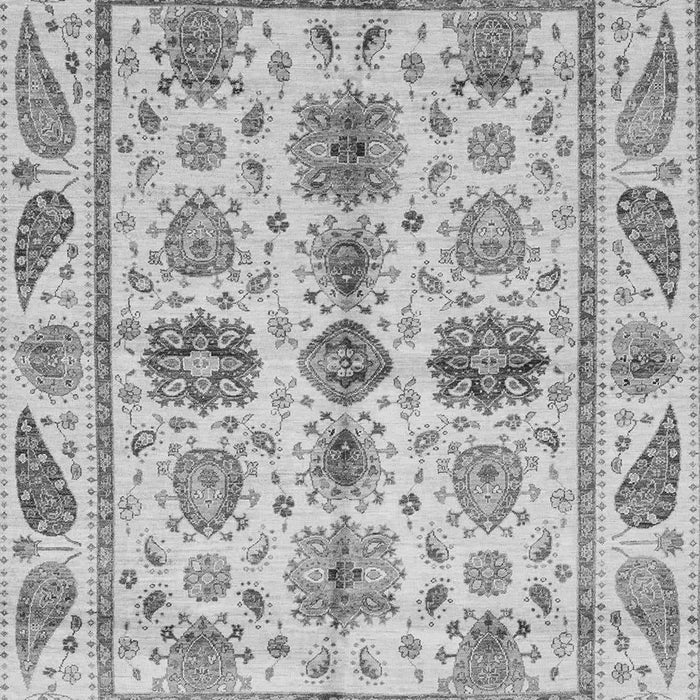 Abstract Gray Modern Rug, abs3726gry