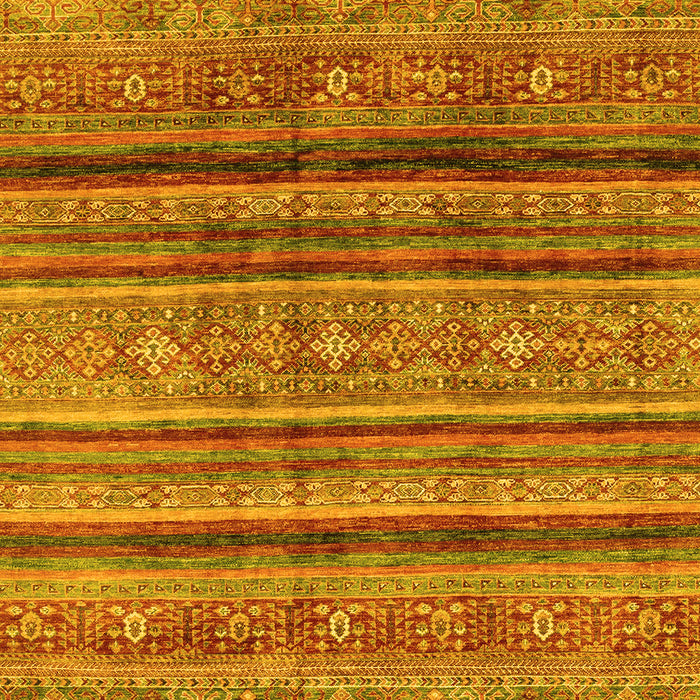 Southwestern Yellow Country Rug, abs3727yw