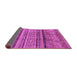 Sideview of Southwestern Purple Country Rug, abs3727pur