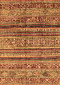 Southwestern Brown Country Rug, abs3727brn