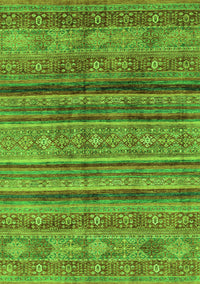 Southwestern Green Country Rug, abs3727grn