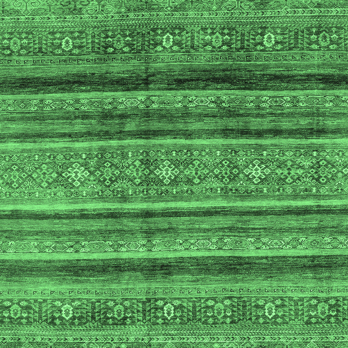 Southwestern Emerald Green Country Rug, abs3727emgrn