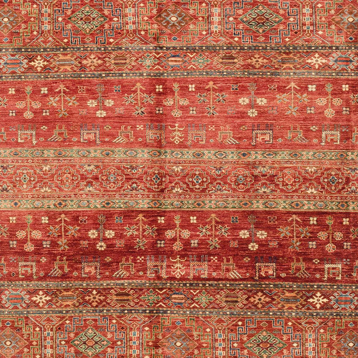 Abstract Orange Modern Rug, abs3728