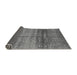 Sideview of Abstract Gray Modern Rug, abs3728gry