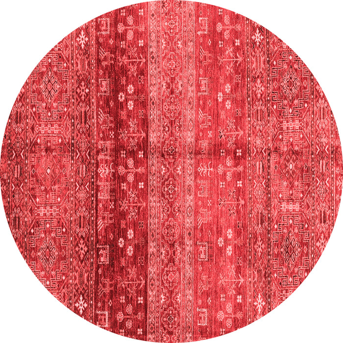Machine Washable Abstract Red Modern Rug, wshabs3728red