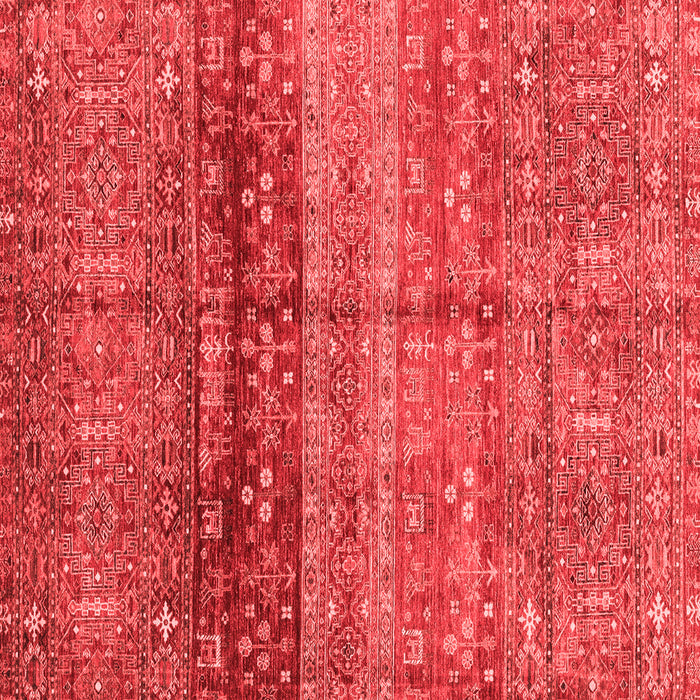 Abstract Red Modern Rug, abs3728red