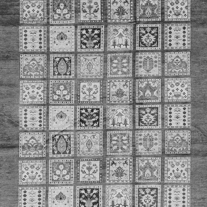 Abstract Gray Modern Rug, abs3729gry