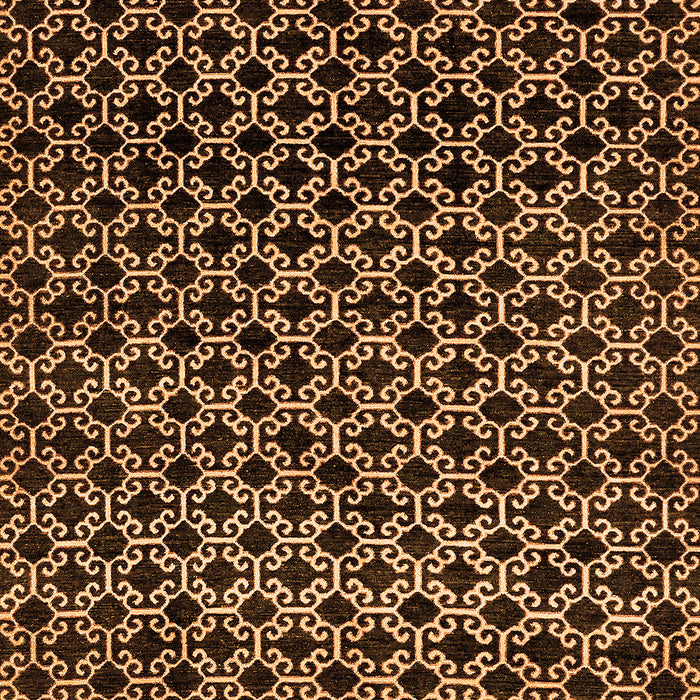 Machine Washable Abstract Orange Modern Area Rugs, wshabs372org