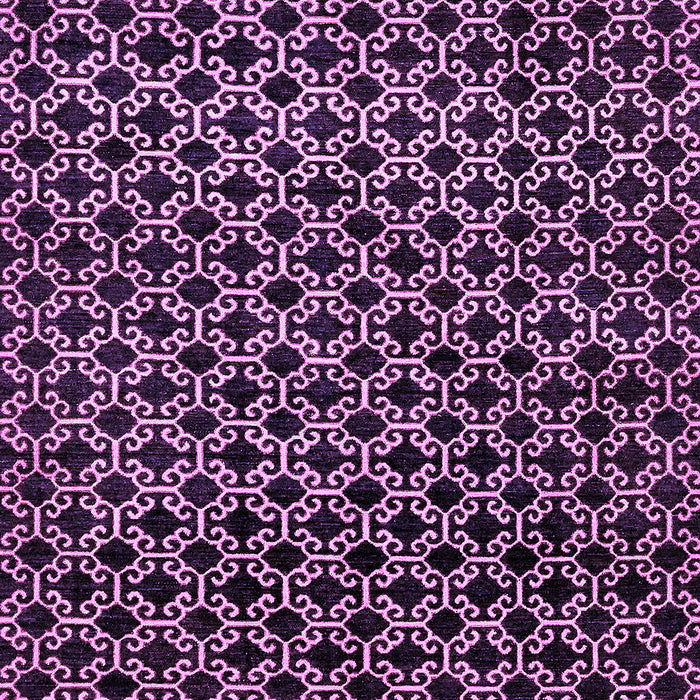 Machine Washable Abstract Purple Modern Area Rugs, wshabs372pur