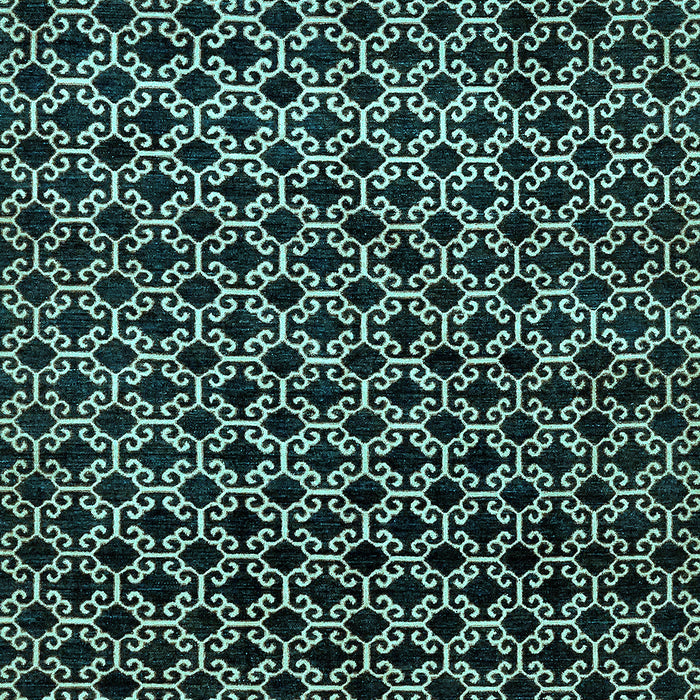 Abstract Light Blue Modern Rug, abs372lblu