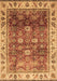 Machine Washable Abstract Brown Modern Rug, wshabs3730brn