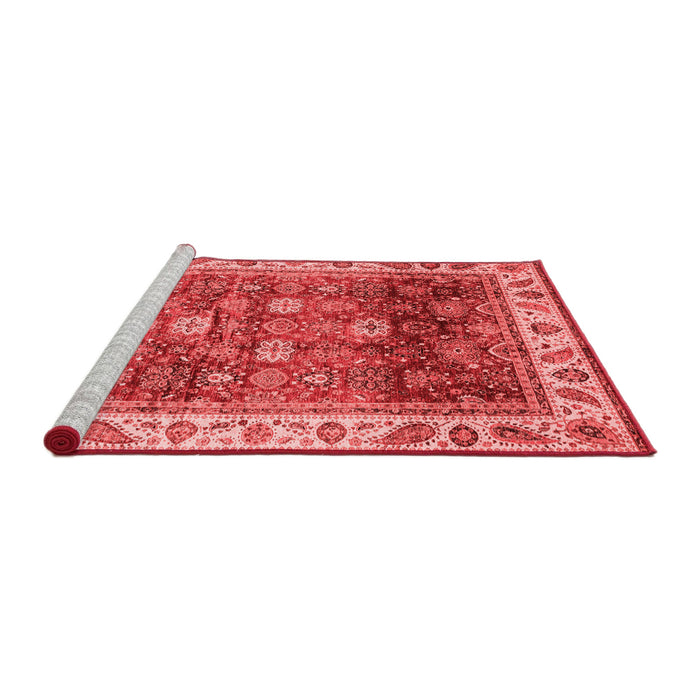 Modern Red Washable Rugs