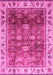 Abstract Pink Modern Rug, abs3730pnk