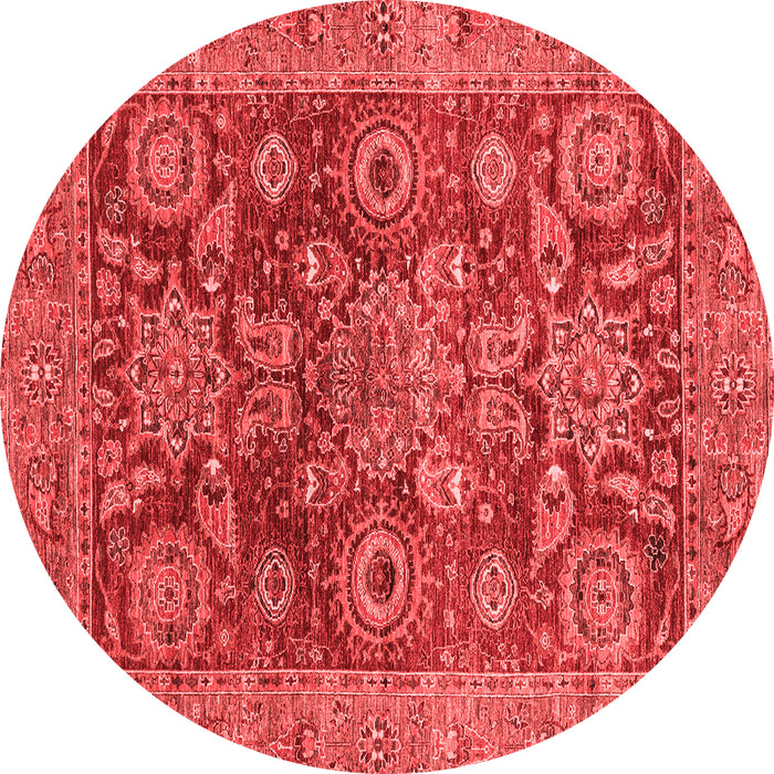 Abstract Red Modern Rug, abs3731red