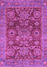 Abstract Purple Modern Rug, abs3731pur