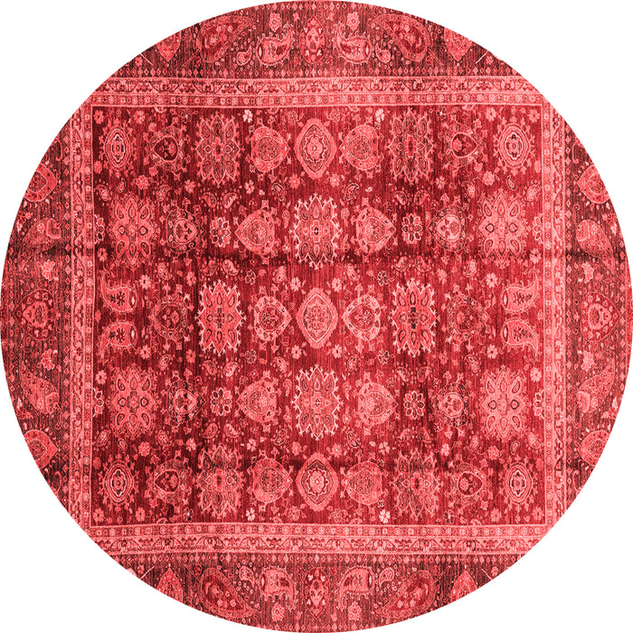 Abstract Red Modern Rug, abs3732red