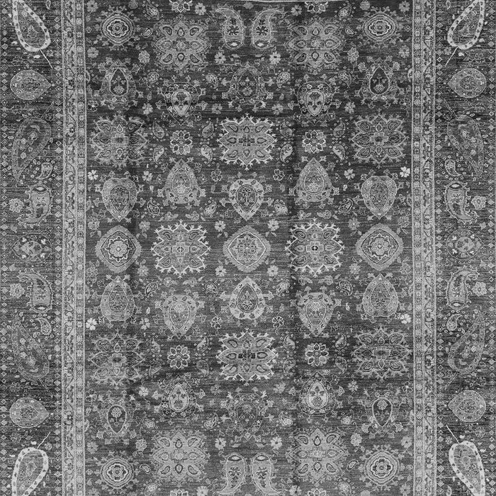 Abstract Gray Modern Rug, abs3732gry