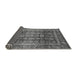 Sideview of Abstract Gray Modern Rug, abs3732gry