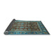 Sideview of Abstract Light Blue Modern Rug, abs3732lblu