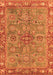 Oriental Orange Traditional Rug, abs3733org