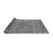 Sideview of Oriental Gray Traditional Rug, abs3733gry