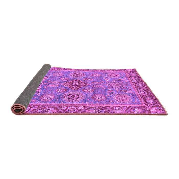 Sideview of Oriental Purple Traditional Rug, abs3733pur
