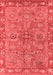 Oriental Red Traditional Area Rugs