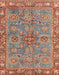 Abstract Camel Brown Oriental Rug, abs3733