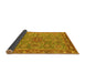 Sideview of Oriental Yellow Traditional Rug, abs3733yw