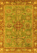 Oriental Yellow Traditional Rug, abs3733yw