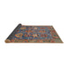 Sideview of Abstract Chestnut Brown Oriental Rug, abs3734