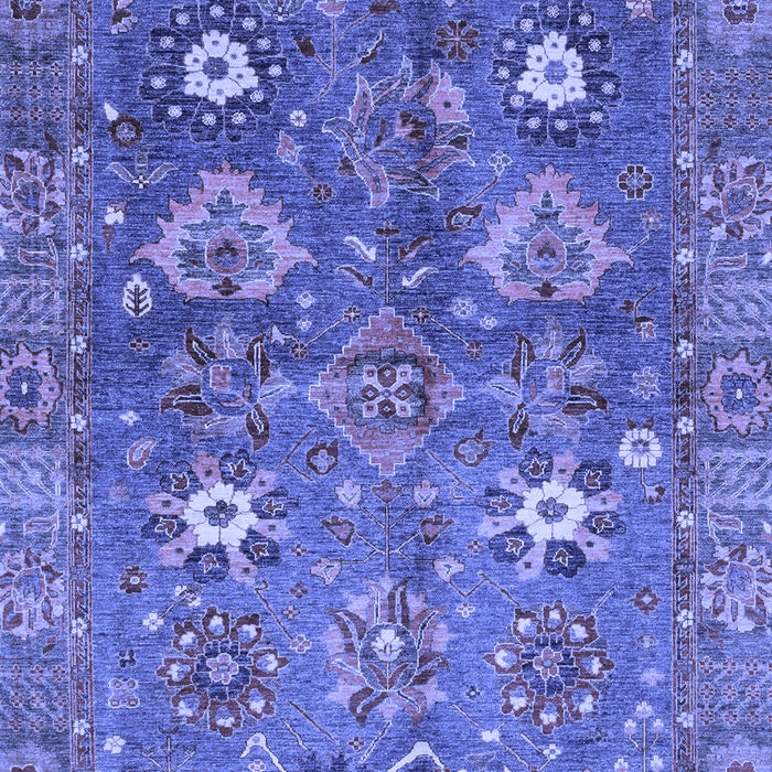 Oriental Blue Traditional Rug, abs3734blu