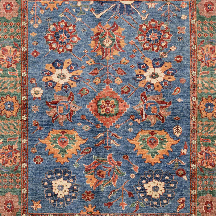 Machine Washable Abstract Chestnut Brown Rug, wshabs3734