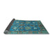 Sideview of Oriental Light Blue Traditional Rug, abs3734lblu