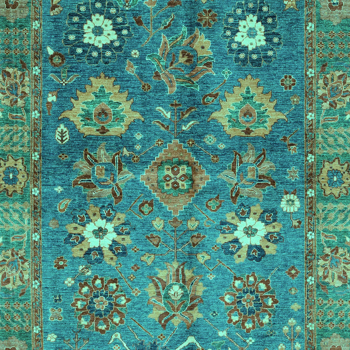 Oriental Turquoise Traditional Rug, abs3734turq