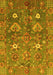 Oriental Yellow Traditional Rug, abs3734yw