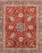 Machine Washable Abstract Light Copper Gold Rug, wshabs3735