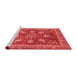 Modern Red Washable Rugs