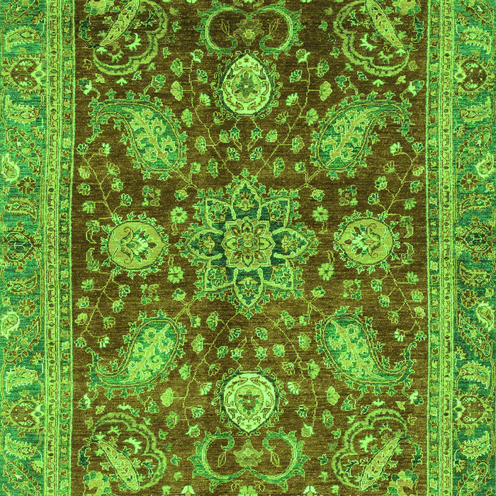 Abstract Green Modern Rug, abs3735grn
