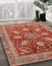 Machine Washable Abstract Light Copper Gold Rug in a Family Room, wshabs3735