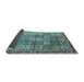 Sideview of Abstract Light Blue Modern Rug, abs3736lblu