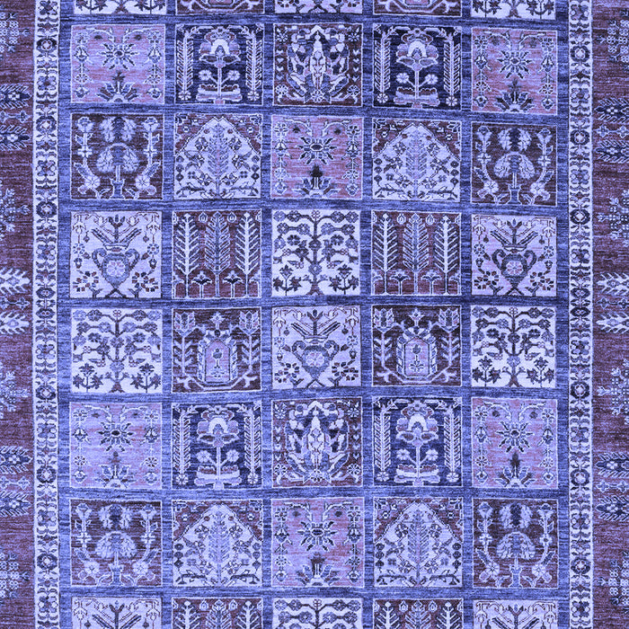 Machine Washable Abstract Blue Modern Rug, wshabs3736blu