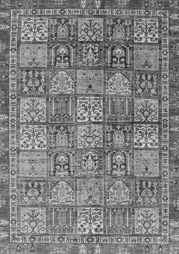 Abstract Gray Modern Rug, abs3736gry