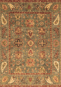 Oriental Brown Traditional Rug, abs3737brn